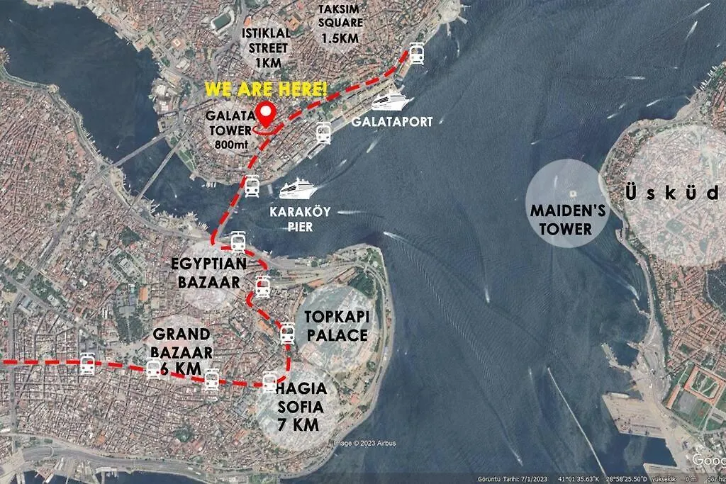 Apartmán Bosphorus View, Central Location Istanbulská provincie Turecko