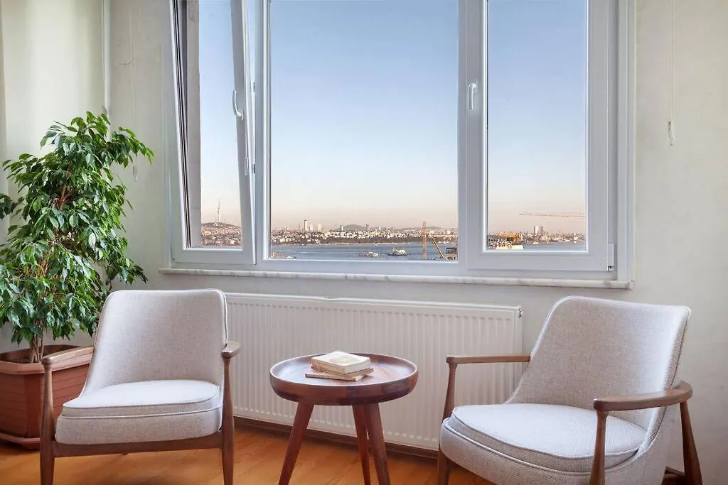 Bosphorus View, Central Location Стамбул Апартаменты