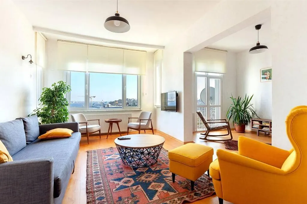 Bosphorus View, Central Location Стамбул Апартаменты